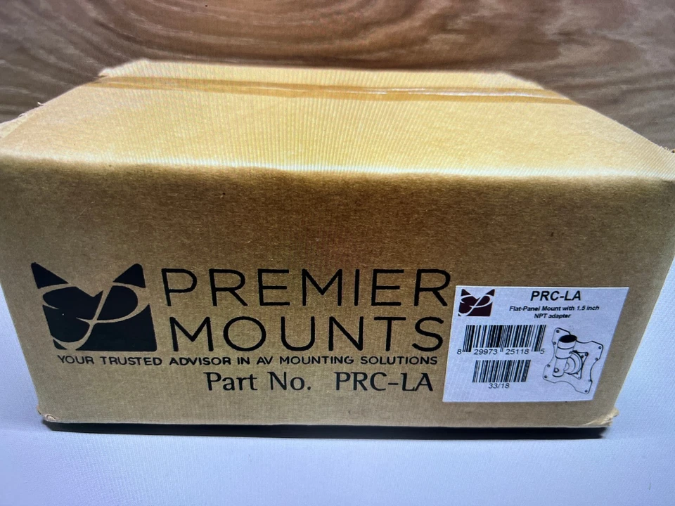 Premier Mounts PRC-LA - Flat-Panel Mount with 1.5 in. NPT adapter -NIB - Image 1 of 4