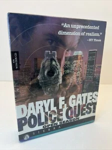 New & Sealed Daryl F. Gates Police Quest: Open Season, Sierra, PC Game CD-ROM. - Picture 1 of 12
