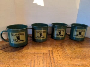 Field and Stream Tin Cups Set Eagle Design - Picture 1 of 9
