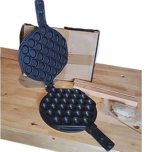 Raguso Stainless Steel Nonstick Bubble Egg Baking Waffle Maker Pan - Picture 1 of 7