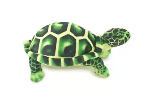 Toy Turtle Tortoise Green Stuffed Animal Plush Realistic Soft Gift 11 " RI40 BA2 - Picture 1 of 8