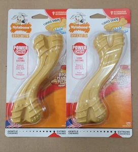 2 Pack - Nylabone Power Chew Curvy Dental Toy for Dogs Large/Giant ( 2 Count)  - Bild 1 von 3