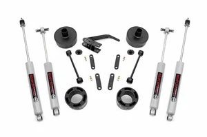 Rough Country 2.5in Premium Suspension Lift Kit For Jeep 07-18 Wrangler JK - Picture 1 of 1