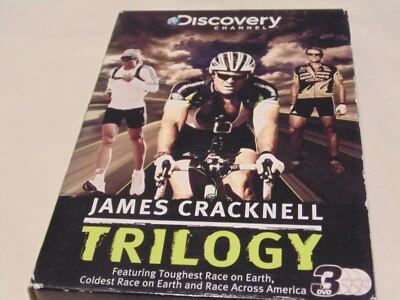 James Cracknell Trilogy – Region 2 DVD Cycling Documentary Boxset – Used - Image 1 of 4