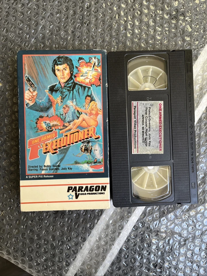 One Armed Executioner 1984 VHS Paragon  Action Drama - Image 1 of 4