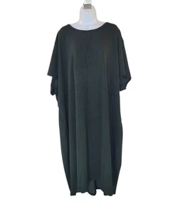 New UNIVERSAL STANDARD 3XL Green Black Executive Ponte Houndstooth Dress Women - Picture 1 of 16