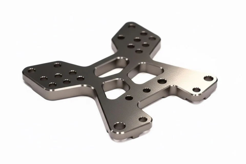 Billet Machined Alloy Front Shock Tower for Hyper 10SC - Image 1 of 1