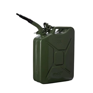 Oxid7® tanica di benzina da 20 litri in metallo con inbuto omologata UN Tanica - Foto 1 di 24