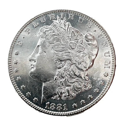 1881 PL Proof -Like Morgan Dollar BU/Unc. 90% Silver $1 US Coin # 2346 - Image 1 of 4