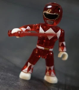 Red Ranger Translucent Power Rangers Mega Bloks Action Figure Minifigure - Picture 1 of 6