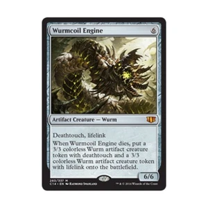 WOTC MtG Commander 2014 Wurmcoil Engine (MR) NM - Picture 1 of 1