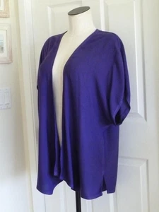 Tienda Ho Lagenlook Boho Púrpura Algodón Marroquí Abierto Holgado Plumero Topper OS 51B - Imagen 1 de 7