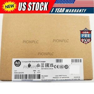 Allen-Bradley 5069-AENTR Compact I/O Logix 5000 ENET/IP Adapter Sealed - Picture 1 of 4