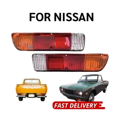 Rear Tail Light Lamp Pair LR For Nissan Datsun 620 1500 Truck 1972-1979 - Imagem 1 de 4