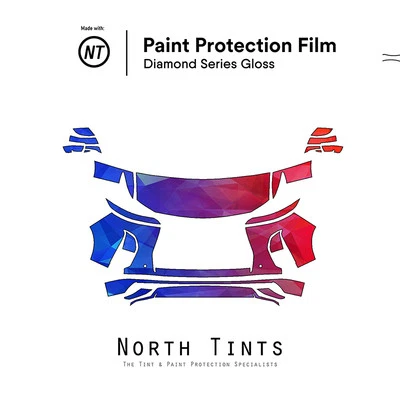 Sutiã transparente filme de proteção de pintura PreCut PPF para Infiniti QX80 2025-2026 - Imagem 1 de 4