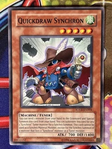 Yugioh Quickdraw Synchron SOVR-EN004 Single - Imagen 1 de 1