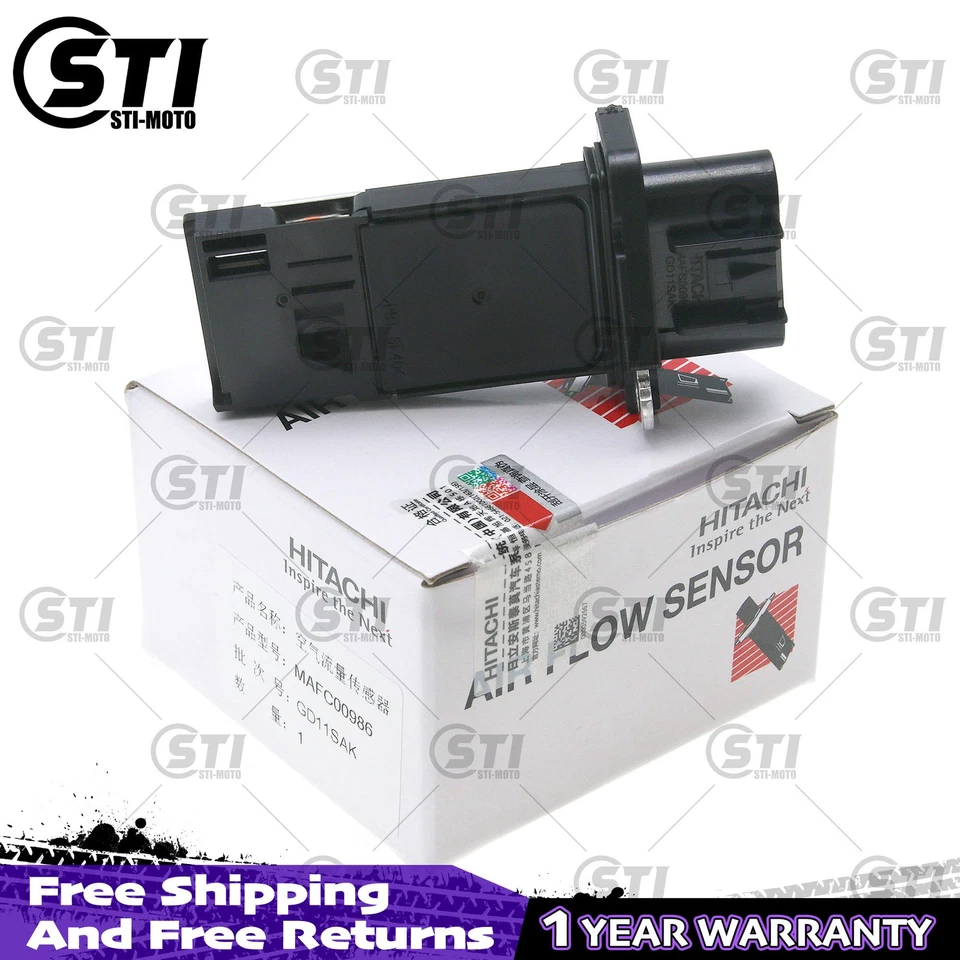 Датчик массового расхода воздуха HITACHI MAF от оригинального производителя для Buick Cadillac SRX Chevrolet GMC Hummer - Изображение 1 из 4