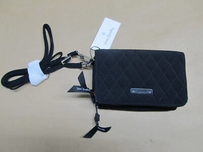 Vera Bradley RFID 3-in-1 Crossbody/Classic Black Microfiber - Image 1 of 4