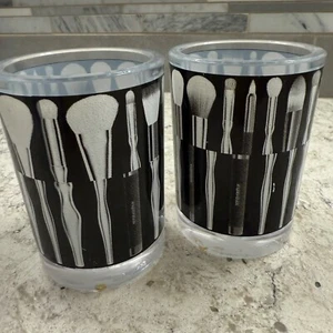Pre-Owned Set of Two Sonia Kashuk Vanity cups for Organization & storage - Picture 1 of 7