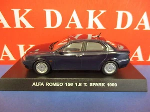 Die cast 1/43 Modellino Auto Carabinieri Alfa Romeo 156 1.8 Twin Spark 1999 blu - Foto 1 di 3