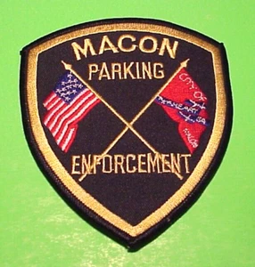MACON  GEORGIA  GA  PARKING ENFORCEMENT  5"  POLICE  PATCH  FREE SHIPPING!!! - Picture 1 of 1