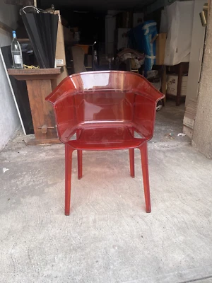 Sedie Kartell mod. Papyrus in Policarbonato Trasparente - Immagine 1 di 3