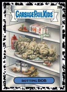 2021 Garbage Pail Kids Food Fight Base Pepper Black #20b ROTTING ROB