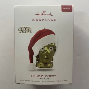 Hallmark Keepsake Holiday C-3PO Star Wars Light & Sound Christmas Tree Ornament - Picture 1 of 6