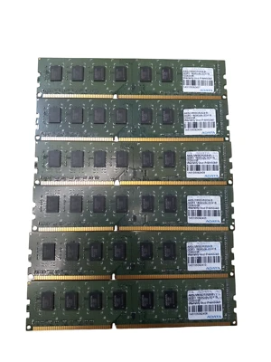 12GB a-data DDR3 PC memory 1600  (6 x 2GB ram) ax3u1600gb2g9-b - Image 1 of 4