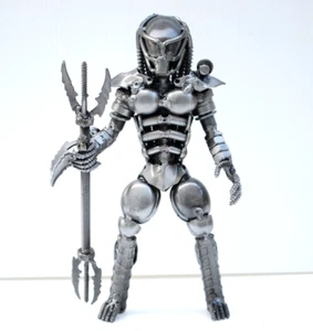 Predator Scrap Metal Sculpture, Best Anniversary Gift, Wow Birthday gift for him - Picture 1 of 13