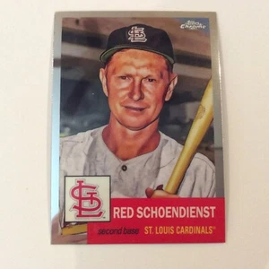 2022 Topps Chrome Platinum Anniversary #428 Red Schoendienst St. Louis Cardinals - Imagen 1 de 2