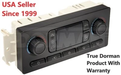 DORMAN! New 599-211XD Climate Control Module For Chevy GMC Silverado Tahoe Trail - Image 1 of 4