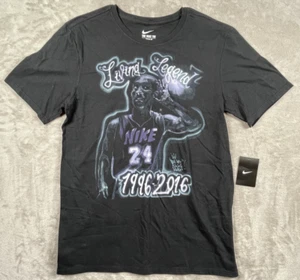 Nike Kobe Bryant Living Legend  Shirt Size Medium AJ3040 010 1996 2016 Black - Picture 1 of 6
