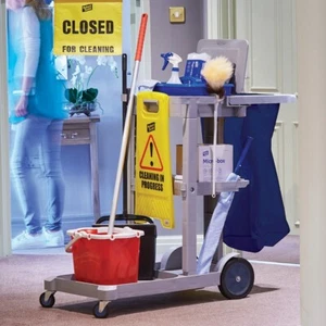 Robert Scott Eco Jolly Trolley Cleaners Cart 101272 - Picture 1 of 2