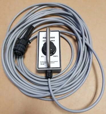 TECARC REMOTE AMPERAGE PENDANT- fitted with 6 pin plug to suit Lincoln welders