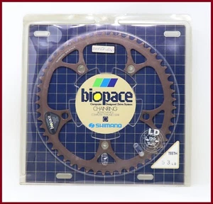 NOS NIB SHIMANO CR-BP10 BIOPACE LD CHAINRING BCD 130 53T BCD 80s 90s VINTAGE - Picture 1 of 4