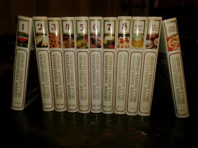 11 volumi Grande Enciclopedia Della Cucina Curcio 1972 - Immagine 1 di 4
