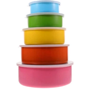 5 Pcs Five-piece Set of Fresh-keeping Boxes Baby Travel Kitchen Bowl - Picture 1 of 12