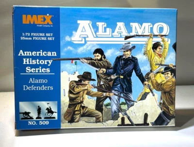 IMEX Alamo Defenders (50 figuras incl. Travis, Bowie, Crockett) 1:72 #509 NUEVO Foto 1 de 4