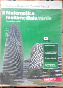MATEMATICA MULTIMEDIALE.VERDE VOL. 2 - SECONDA EDIZ. -M. BERGAMINI - ZANICHELLI - Foto 1 di 1