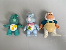Vintage 1983 AGC Care Bears Figures Lot Of 3 PVC Poseable 3.5 Inch