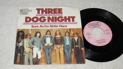 Three Dog Night - Sure As I'm Sittin' Here - EMI Electrola - GERMAN import - Image 1 of 2