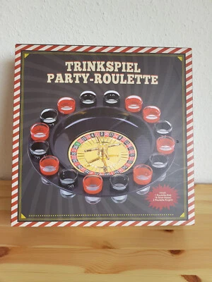 💖Trinkspiel Party-Roulette für Erwachsene Casino Partyspiel Schnapsgläser💖#f75 - Bild 1 von 4