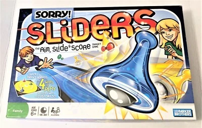 Sorry! Sliders The Aim, Slide & Score Targer Game Parker Brothers - Image 1 of 4