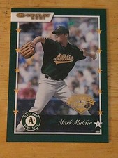 2001 Donruss Baseball's Best Bronze #28 Mark Mulder Rookie Year /999 Oakland A's