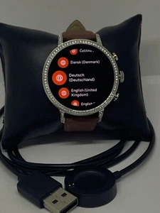 Fossil Gen 4 Authentic Digital Dial Smart Watch Custom Band FTW6016 QT421 - Picture 1 of 12