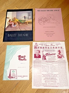 1952  BALLET THEATRE  PROGRAM / Annual / Stagebill / Flyer  - ELIZABETH RACELY - Picture 1 of 19