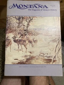 Montana The Magazine Of Western History Winter 1986 (PS Can Bundle Multiple) - Picture 1 of 6