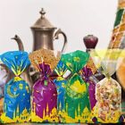 50pcs Moon Castle Eid Ramadan Opp Flat Pocket Plastic Candy Bags  Gift Cookies