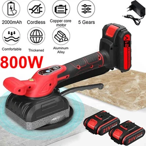Kabellose Fliesen Vibration Nivelliermaschine Tragbar Fliesenleger Vibrator Werkzeug mit Akku - Bild 1 von 13